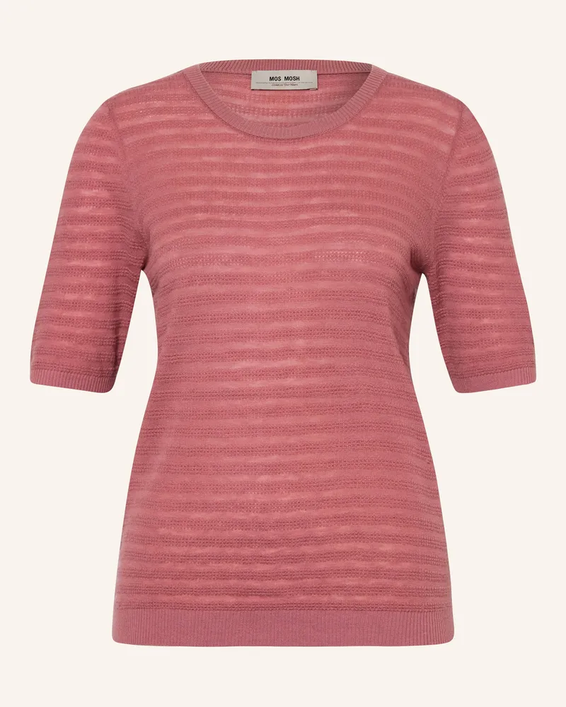 Mos Mosh Strickshirt Mmbouch Dotty Aus Cashmere rosa Rosé