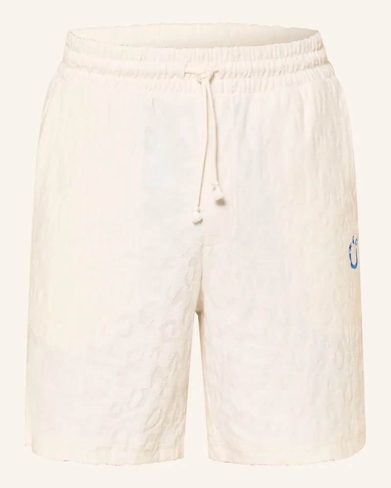 HUGO BOSS Frotteeshorts Nagushort weiss Weiss