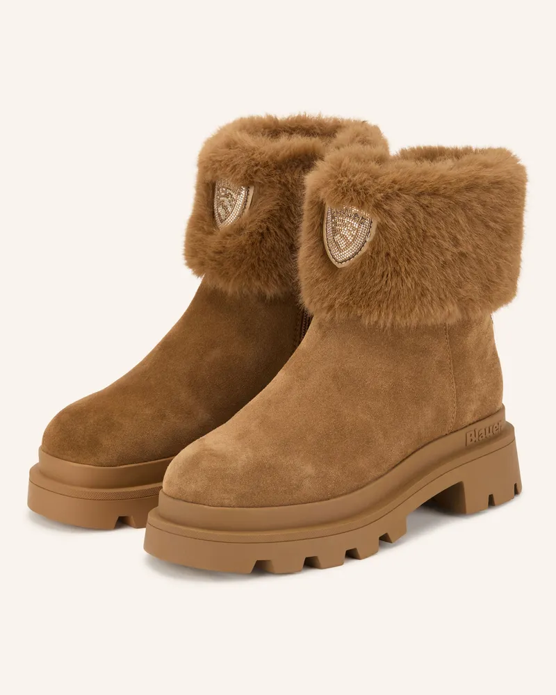 Blauer Boots Kimmel braun Camel