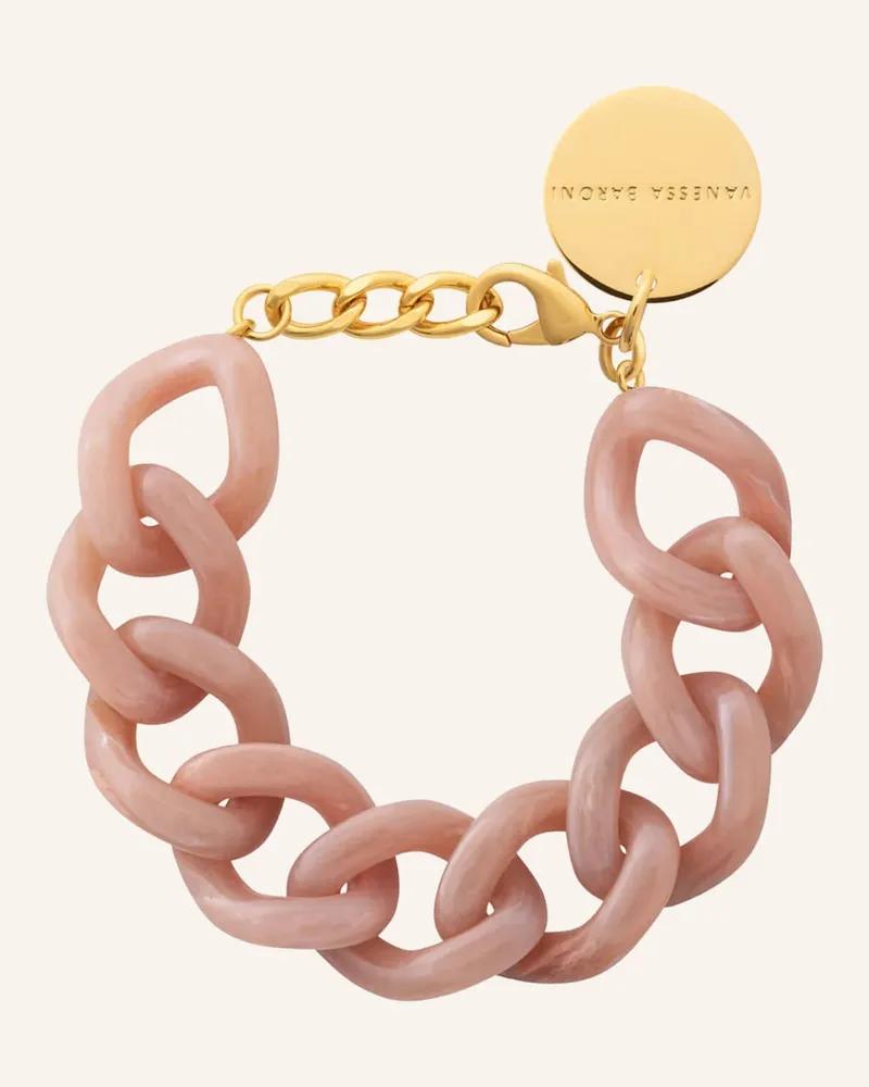 Vanessa Baroni Armband beige Altrosa