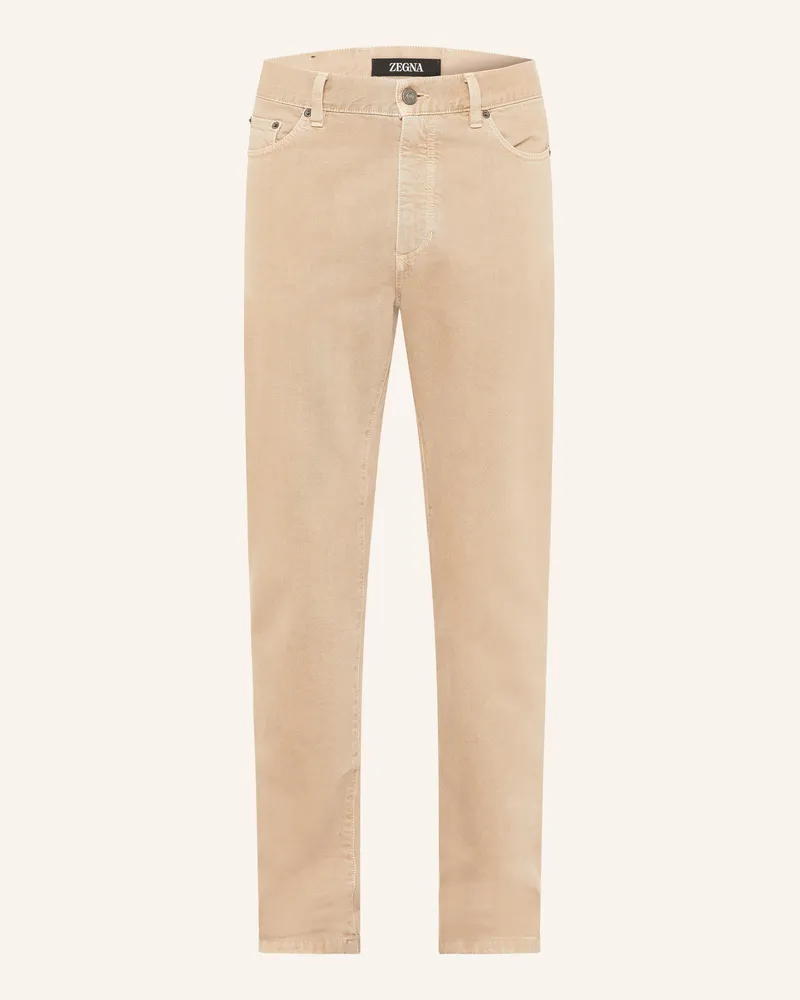 Ermenegildo Zegna Jeans Slim Fit beige Beige