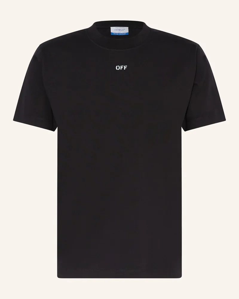 OFF-WHITE T-Shirt Schwarz