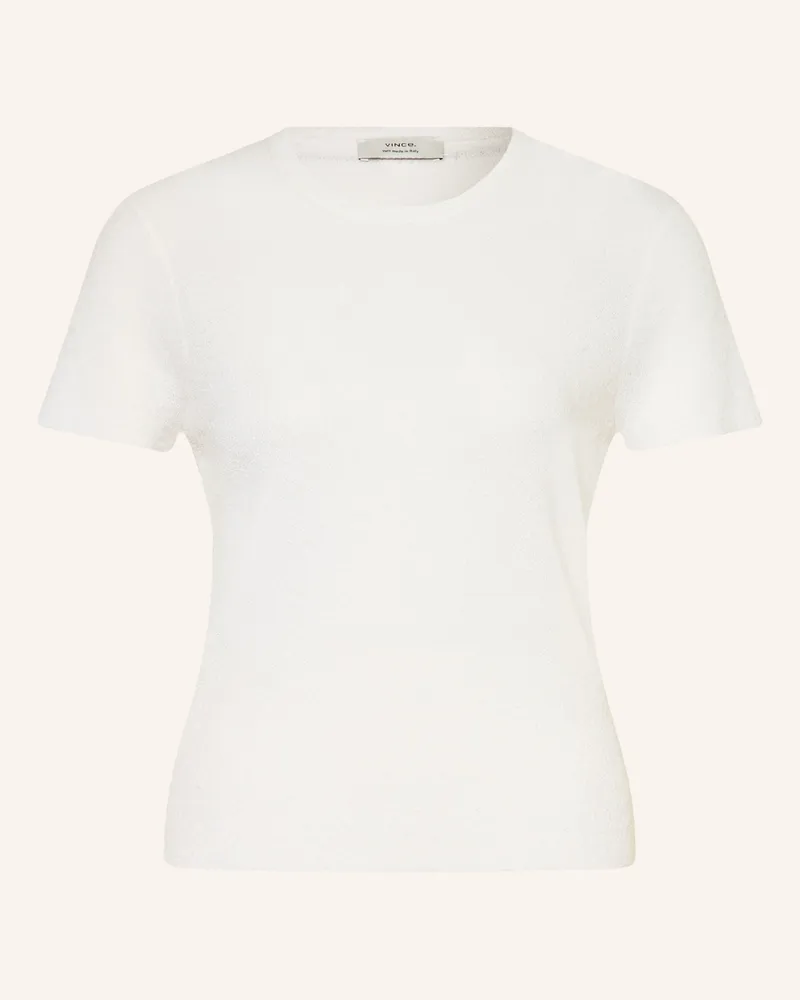 Vince Strickshirt weiss Creme
