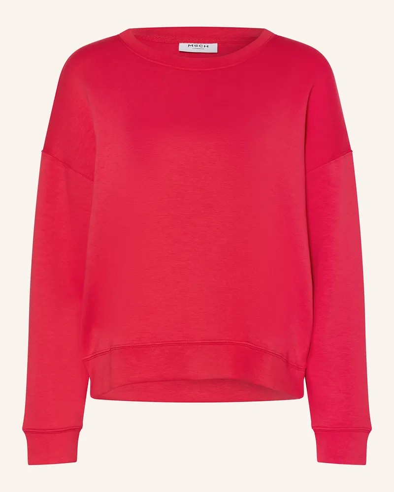 MOSS COPENHAGEN Sweatshirt MSCHIMA Neonrot