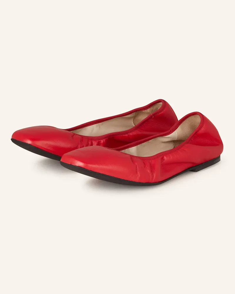 Mrs & HUGS Ballerinas Rot