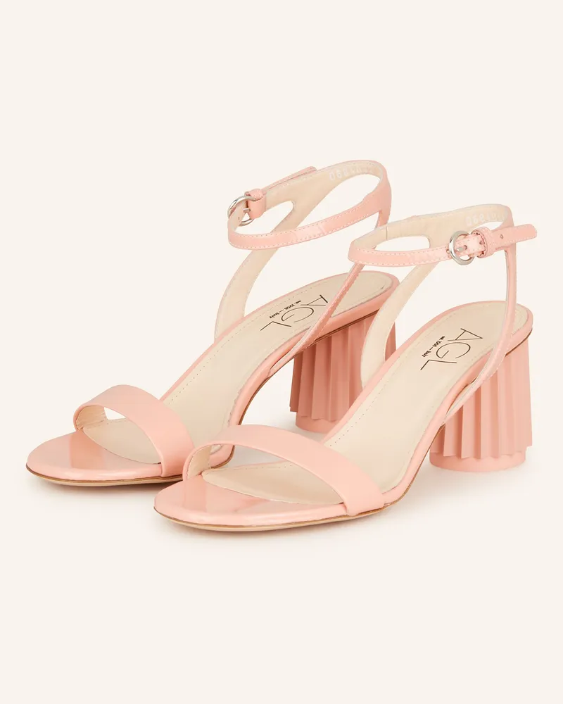 Attilio Giusti Leombruni Sandaletten Dorica orange Lachs