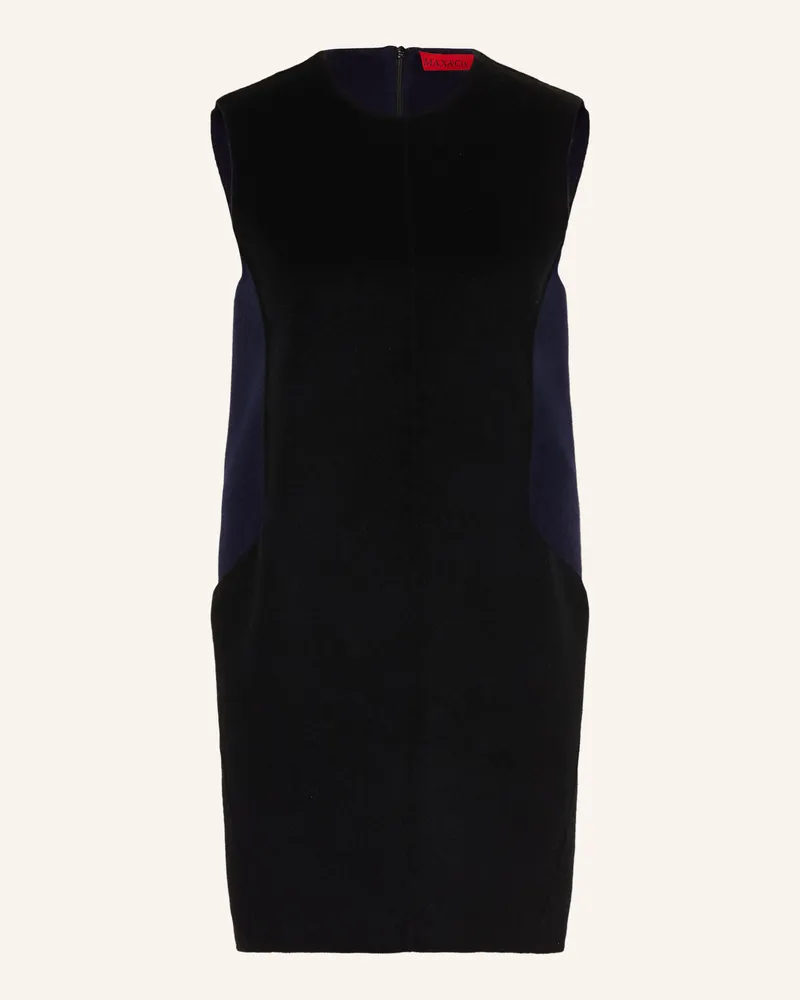 MAX&Co. Fleecekleid Paniere schwarz Schwarz