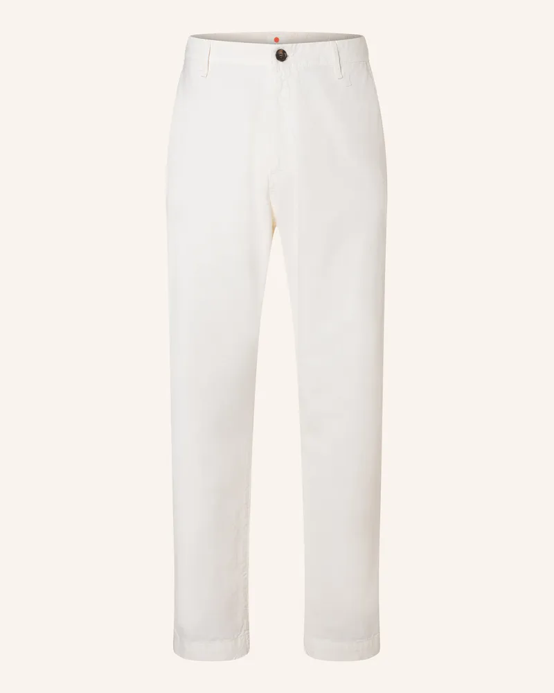 THE.NIM Hose Carrot Flat Front Pant weiss Weiss
