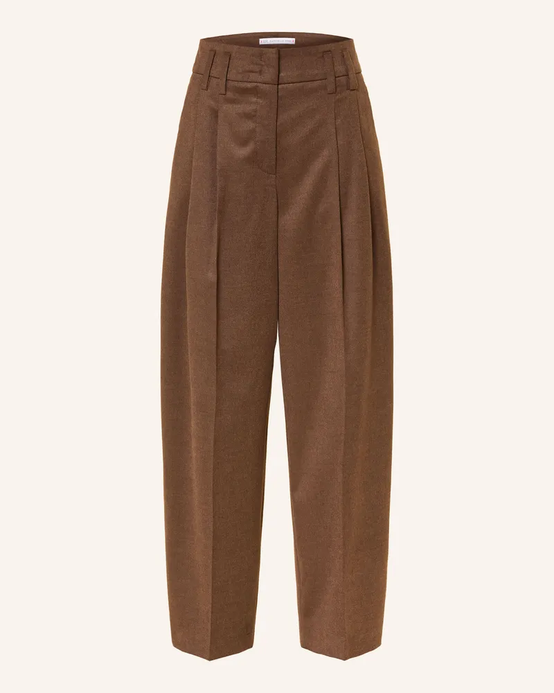 RAFFAELLO ROSSI  Flanell-Culotte Mayla braun Braun