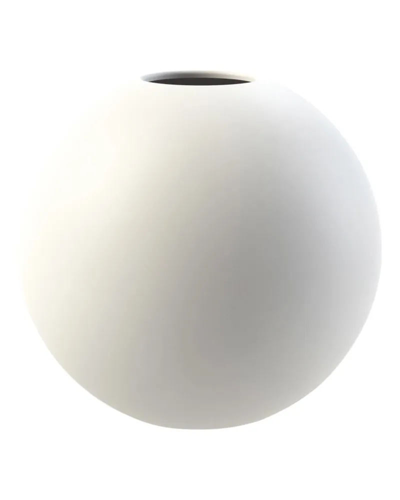 COOEE Design Vase Ball weiss Weiss