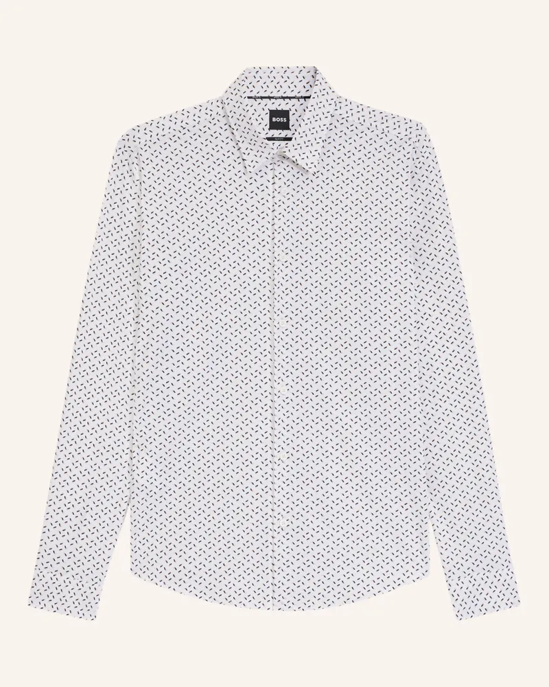 HUGO BOSS Casual Hemd P-ROAN-KENT-C1-233 Slim Fit Hellrosa