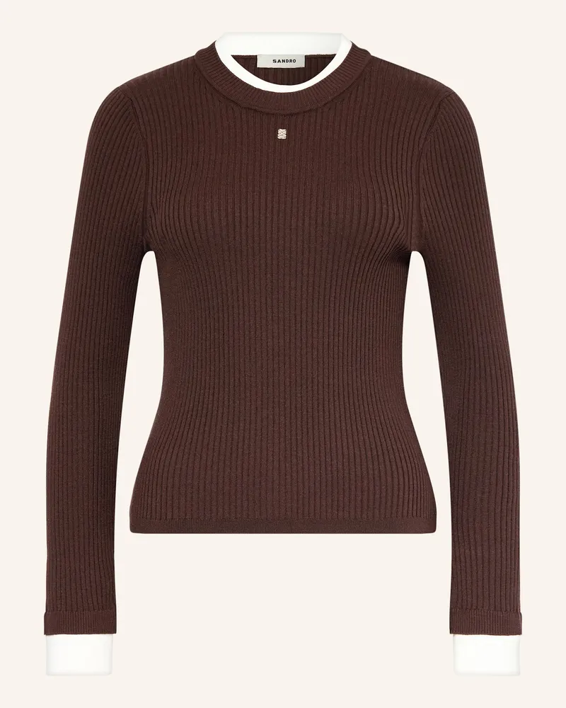 Sandro Pullover Braun