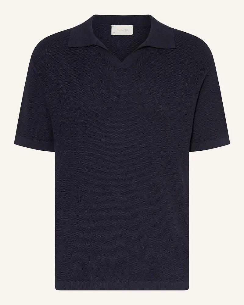 Juvia Piqué-Poloshirt JACOB Dunkelblau