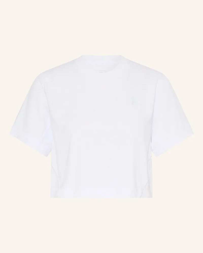 ON T-Shirt TRAIN-T CROP Weiss