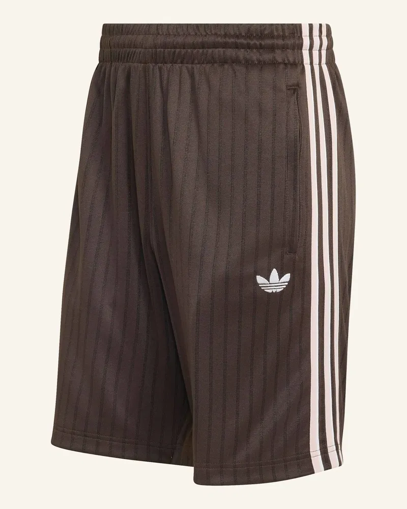 adidas Firebird Engineered Stripes Shorts braun Braun