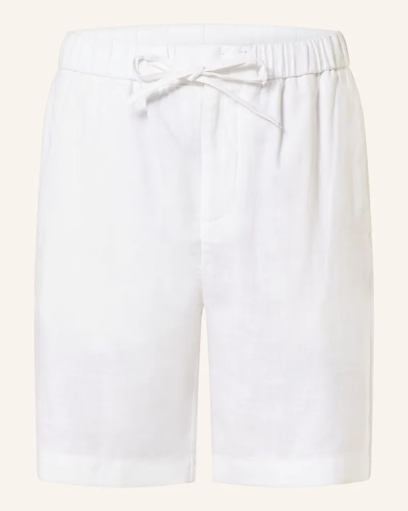 Frescobol Carioca Shorts Felipe Mit Leinen weiss Weiss