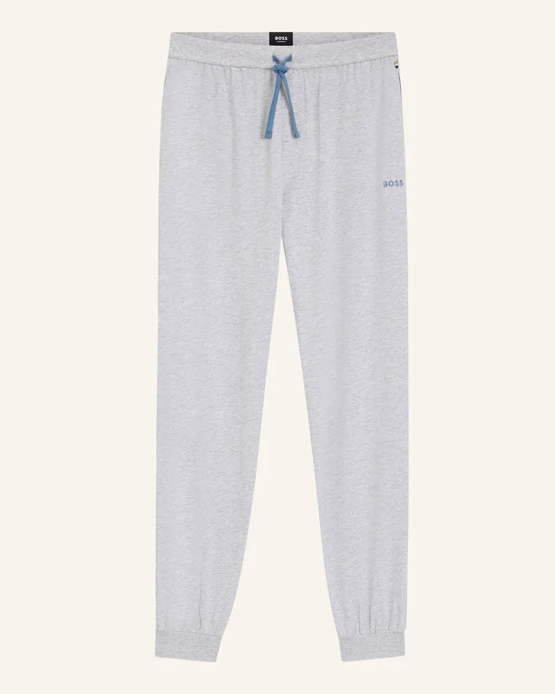 HUGO BOSS Lounge-Hose Mix&Match grau Hellgrau
