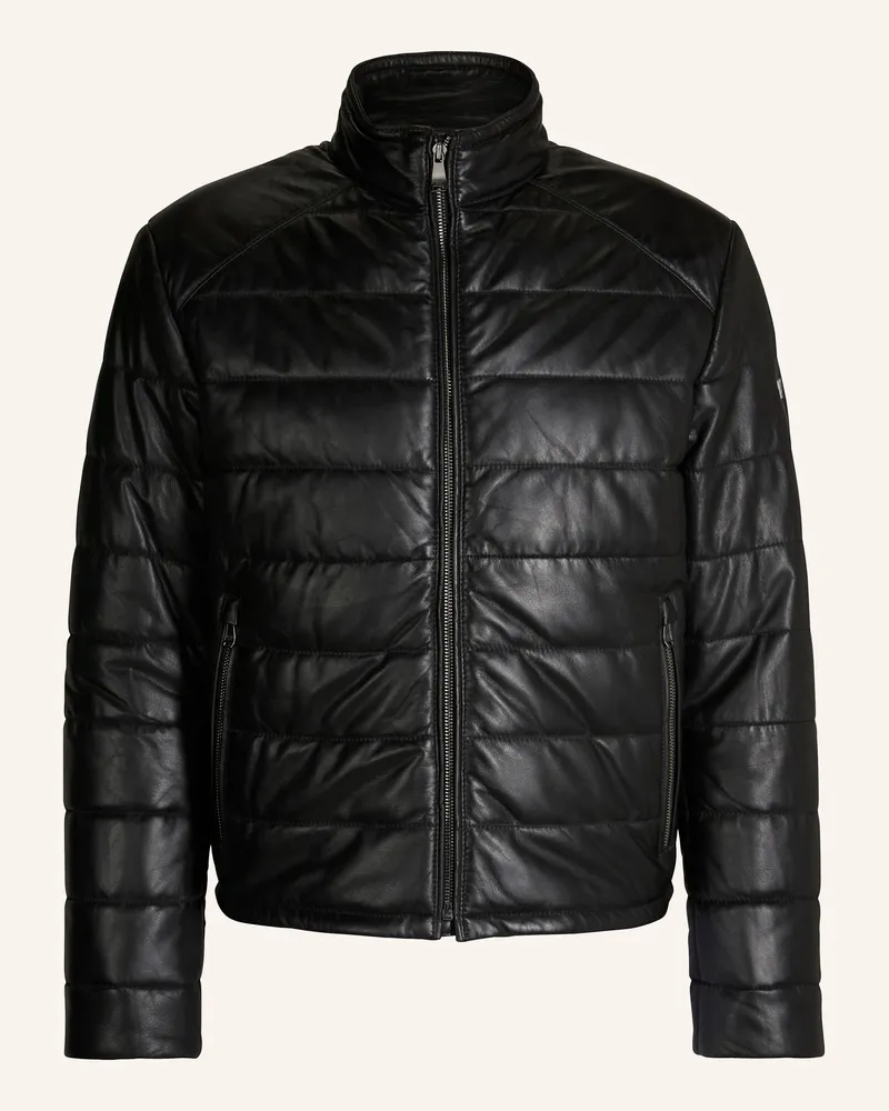 JOOP! Lederjacke Schwarz