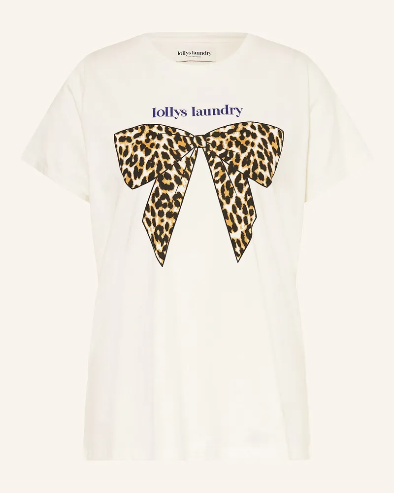 Lollys Laundry T-Shirt ROMALL Ecru