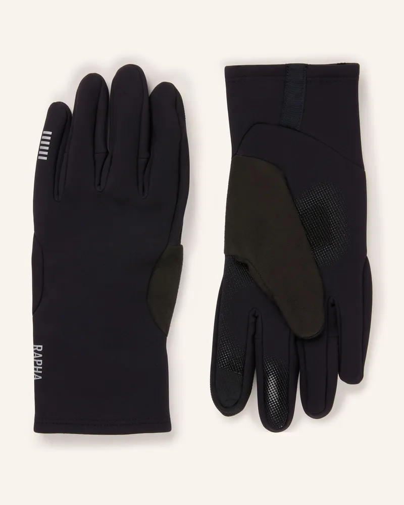 Rapha Fahrradhandschuhe Pro Team Shadow schwarz Schwarz