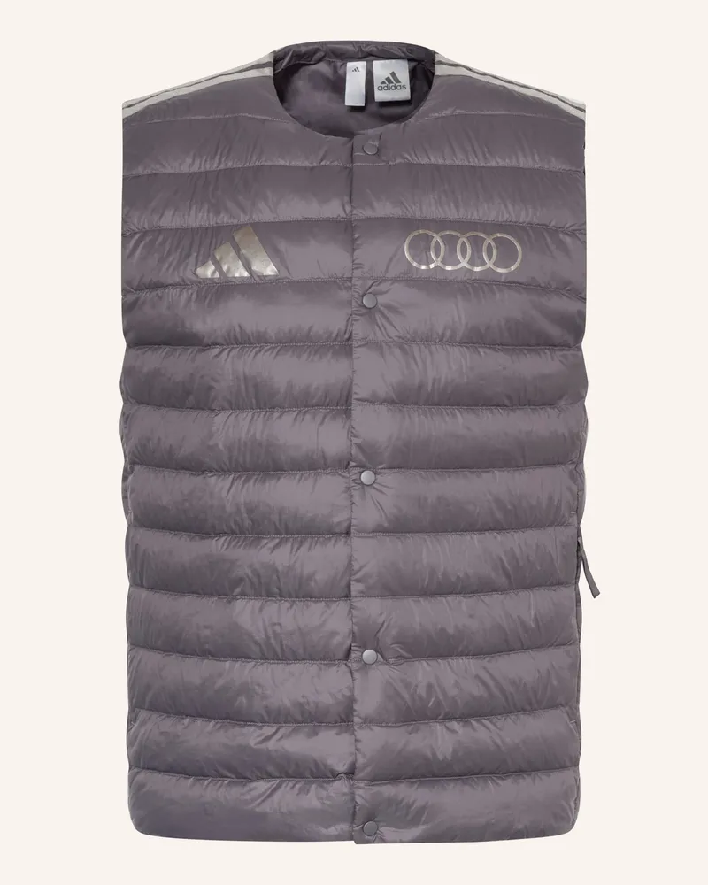 adidas Steppweste AUDI FORMULA ONE TEAM ENGINEERS & MARKETING Dunkelgrau