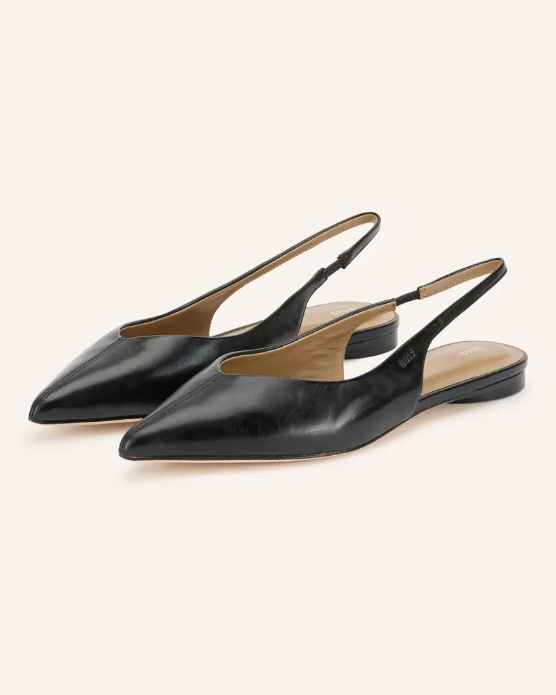 HUGO BOSS Slingballerinas Miah schwarz Schwarz