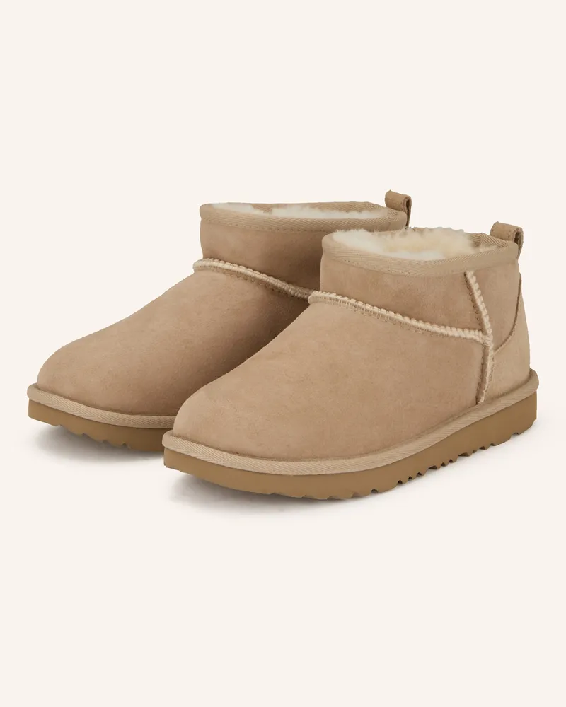 UGG Boots CLASSIC ULTRA MINI Hellbraun