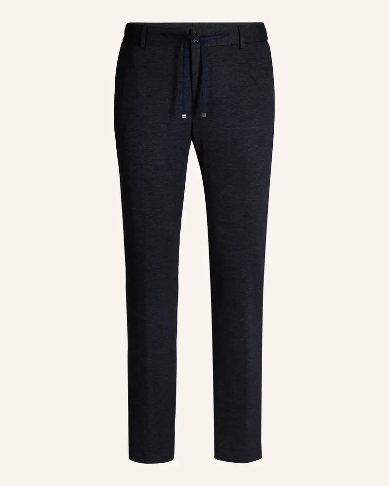 JOOP! Anzughose SAKE im Jogging-Stil Slim Fit Dunkelblau
