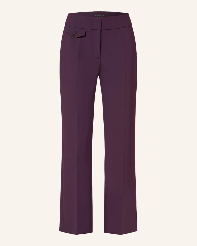 Luisa Cerano Hose lila Dunkellila