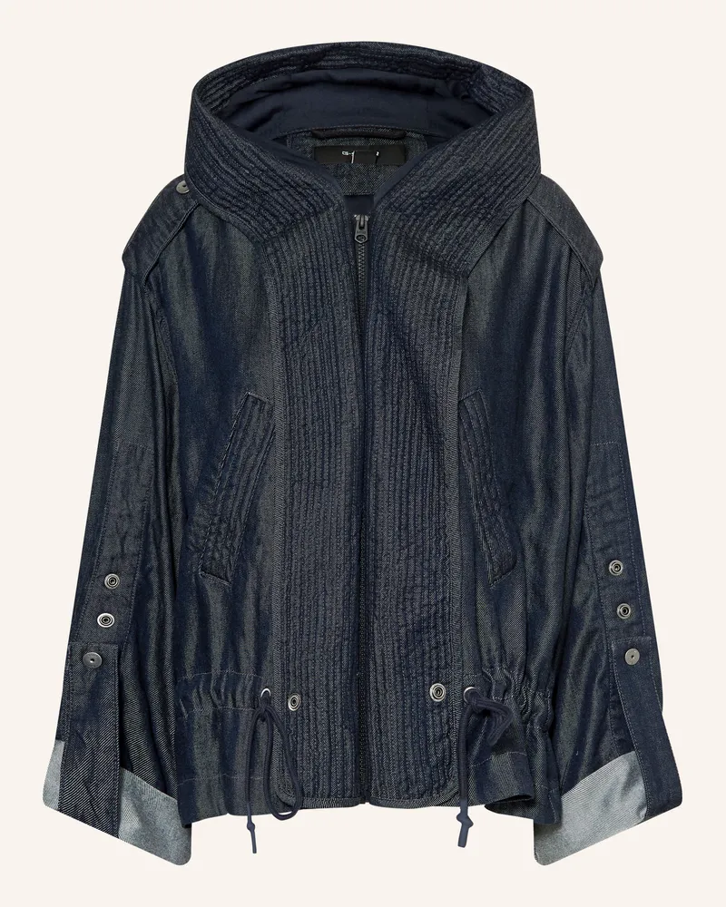 G-STAR RAW Jacke Fluid Cropped In Jeansoptik blau 082