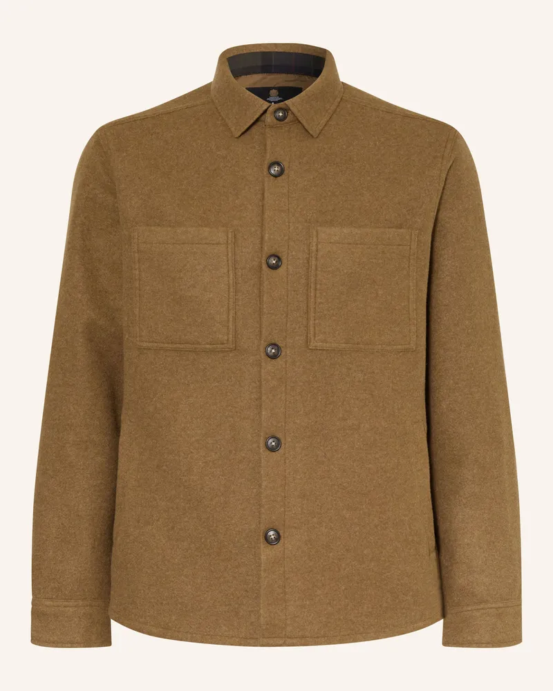 Barbour Overshirt Marltown braun Cognac