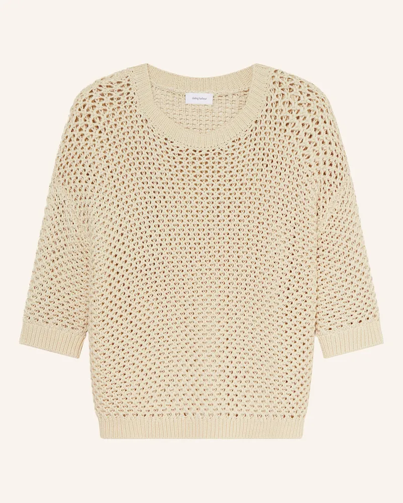 Darling Harbour Pullover mit 3/4-Arm Sand