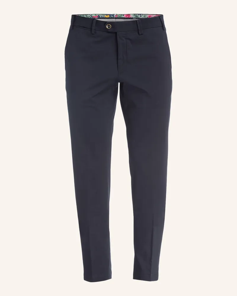 Hiltl Chino PEAKER S Contemporary Fit Blau