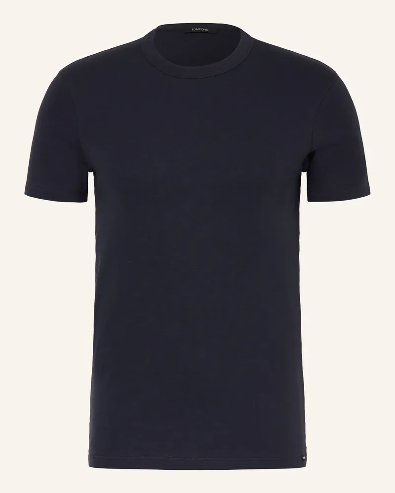Tom Ford T-Shirt blau Dunkelblau