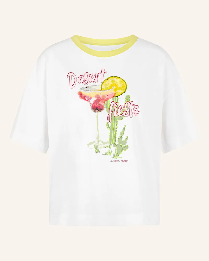 Marc Cain T-Shirt weiss Weiss