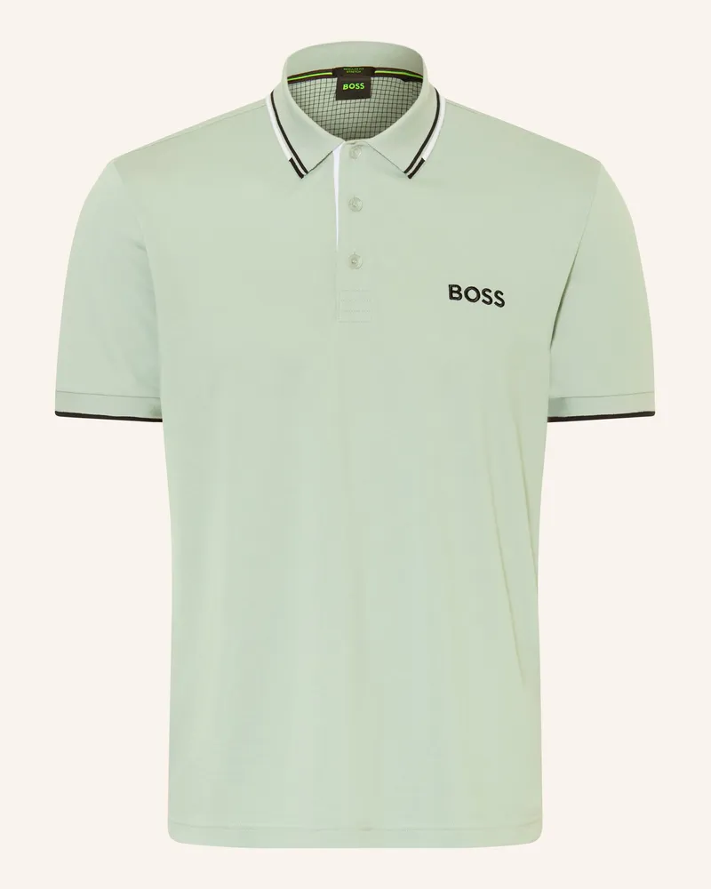 HUGO BOSS Funktions-Poloshirt Paddy Pro gruen Hellgrün
