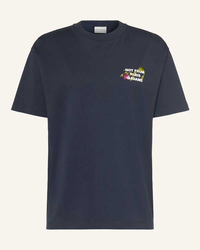 Drôle de Monsieur T-Shirt blau Dunkelblau