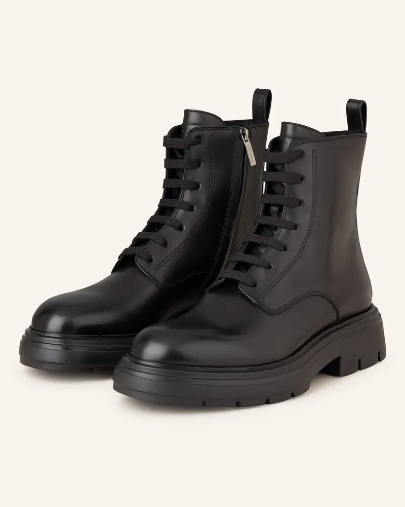 Ferragamo Biker-Boots DIONNE Schwarz