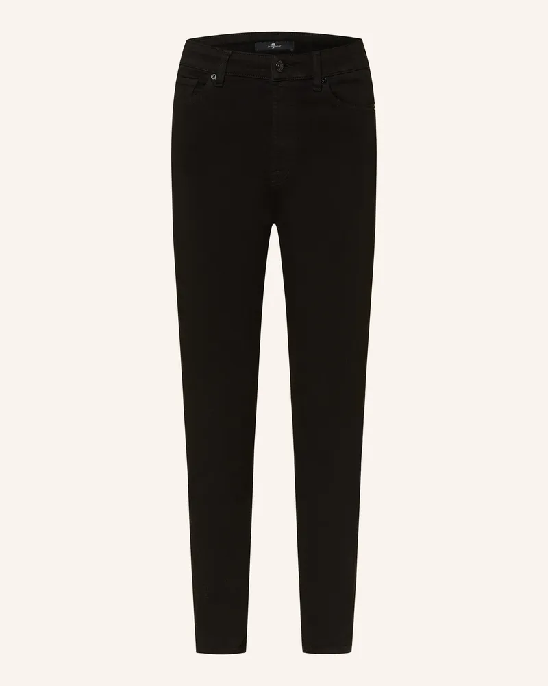 7 for all mankind Skinny Jeans Aubrey schwarz Schwarz