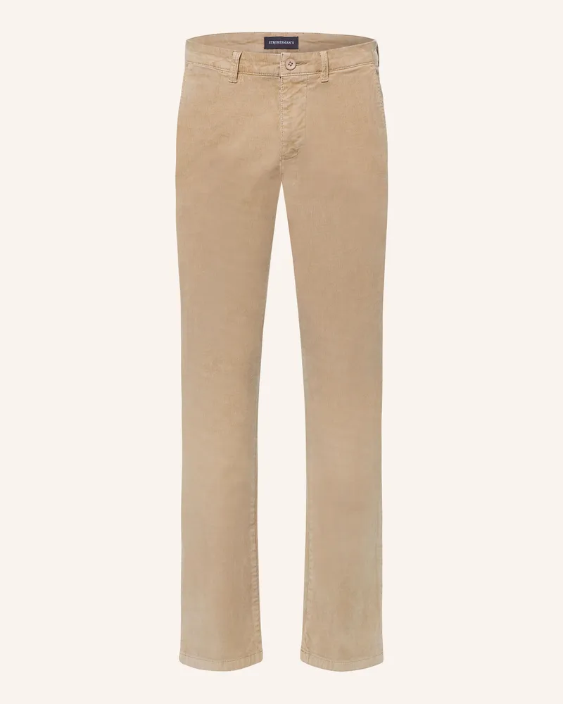 Strokesman's Cordhose Slim Fit beige Beige