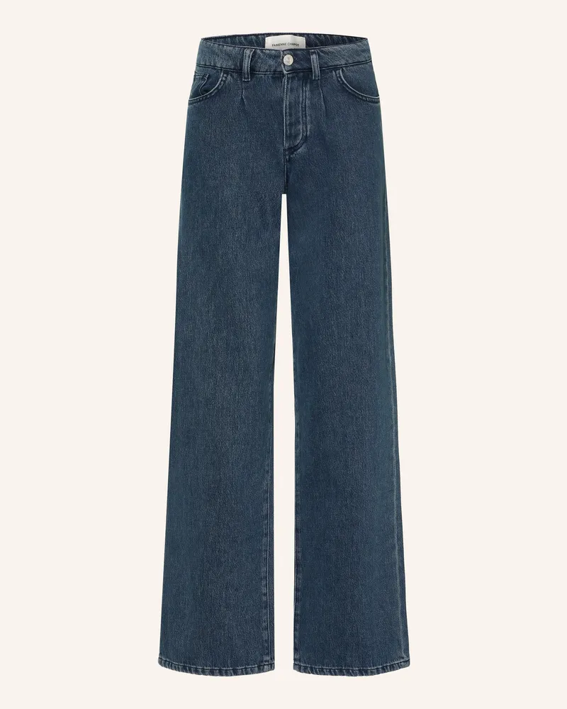 Fabienne Chapot Wide Leg Jeans Lulu blau 9209