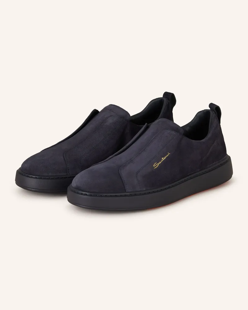 Santoni Slip-on-Sneaker VICTORY Dunkelblau