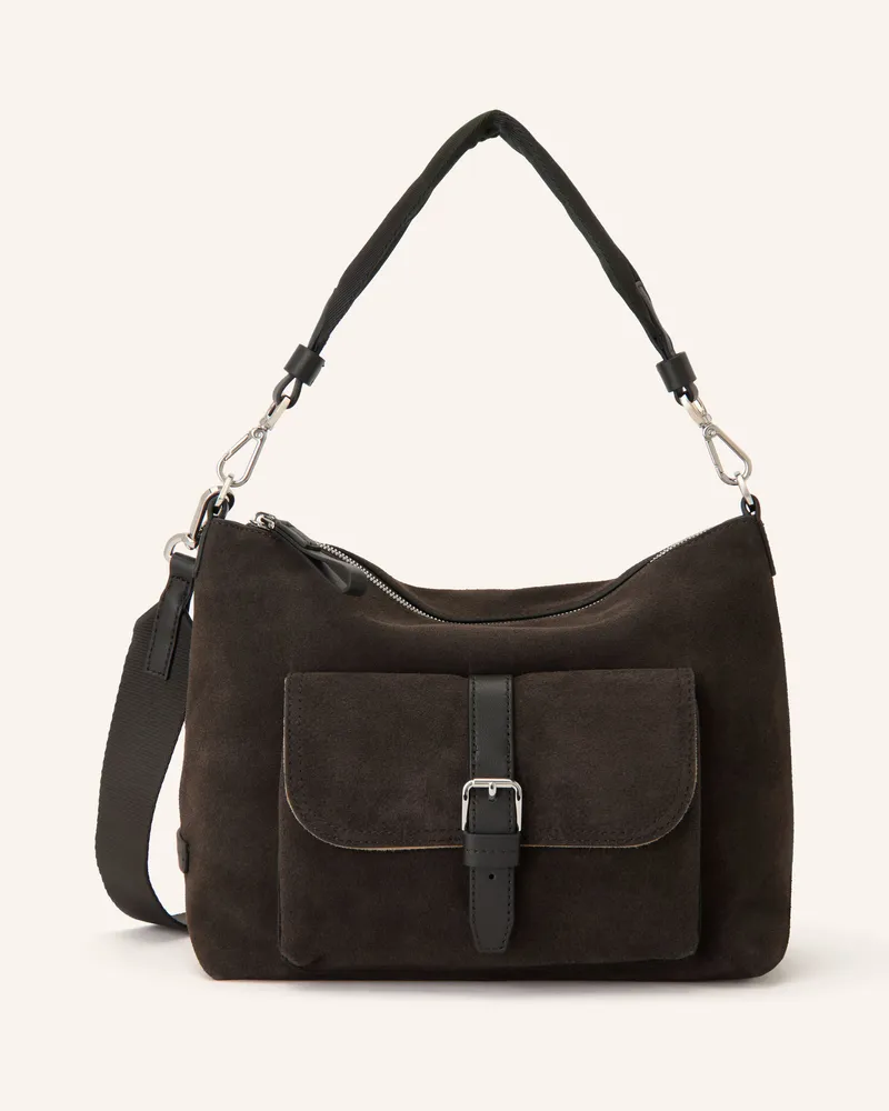 Marc O'Polo Beuteltasche Caren braun Dunkelbraun