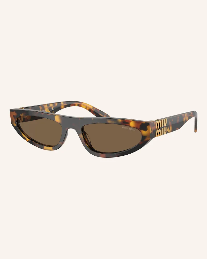 Miu Miu Sonnenbrille Mu 07zs braun Vau06b