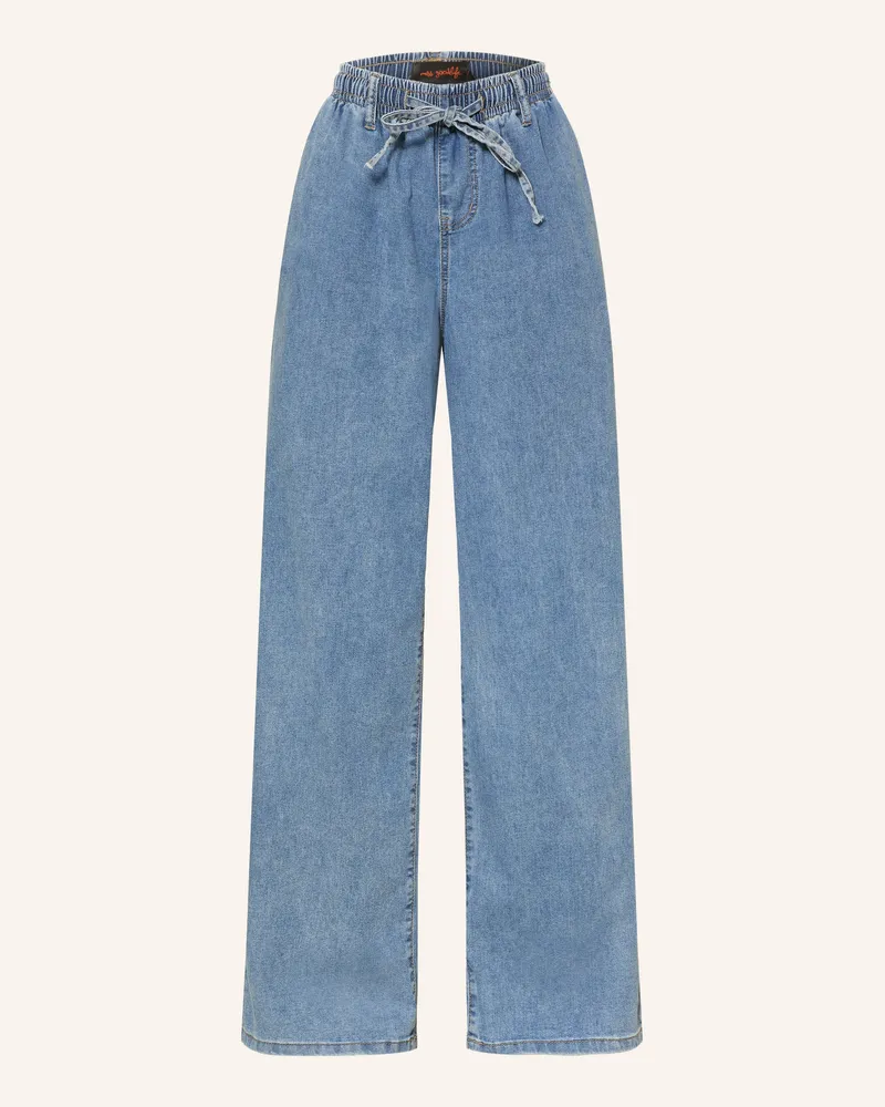 Miss Goodlife Wide Leg Jeans blau 24