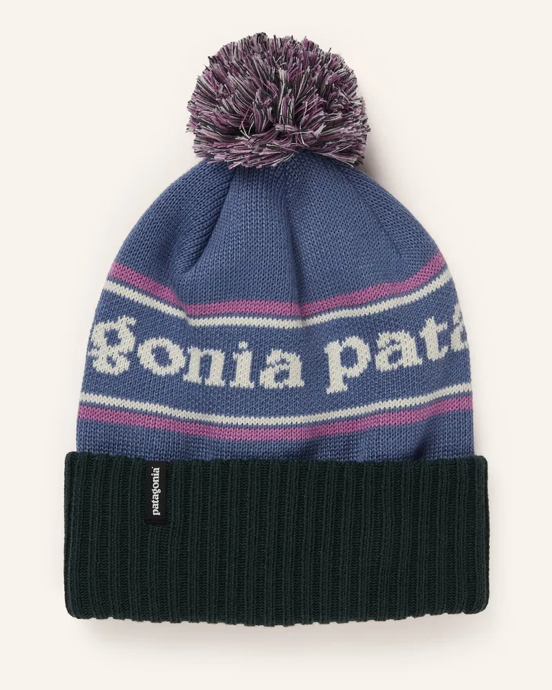 Patagonia Mütze lila Hellblau