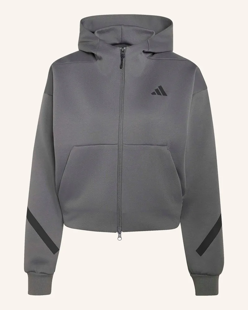adidas Sweatjacke Z.N.E. grau Dunkelgrau