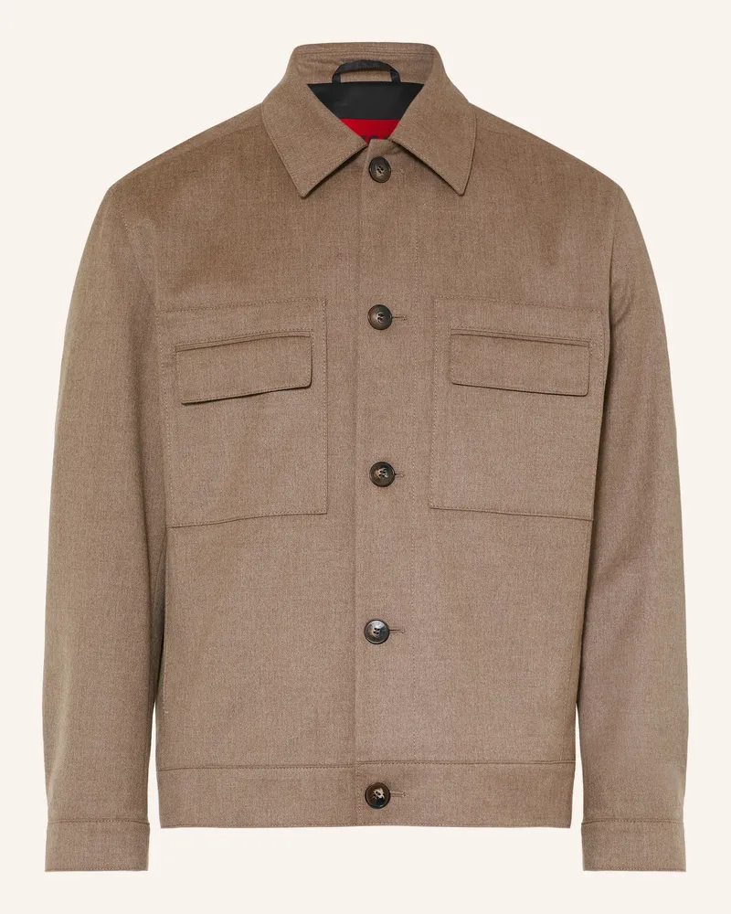HUGO BOSS Overjacket Juliano beige Taupe