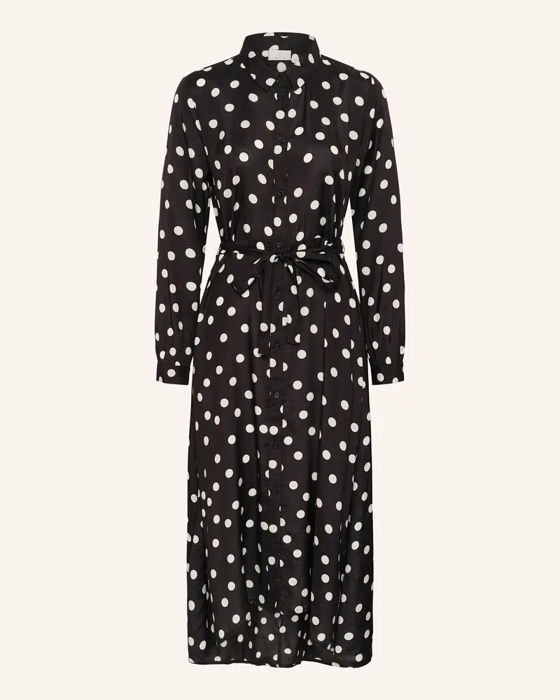Kaffe Hemdblusenkleid Kaoline schwarz Schwarz