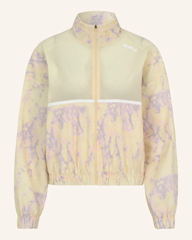 2XU Laufjacke Aero Sheer Windbreaker gelb Gelb